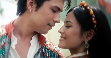 Nepali movie Jerry on Top cast Anmol KC and Jassita Gurung in romantic song Kurauni