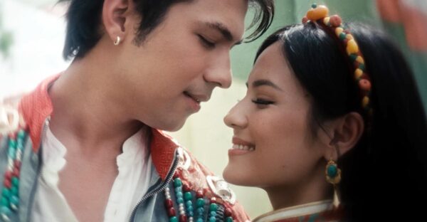 Nepali movie Jerry on Top cast Anmol KC and Jassita Gurung in romantic song Kurauni