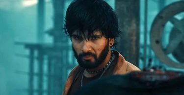 Actor Sushil Shrestha performing action sequence in Nepali film Pariwartan teaser