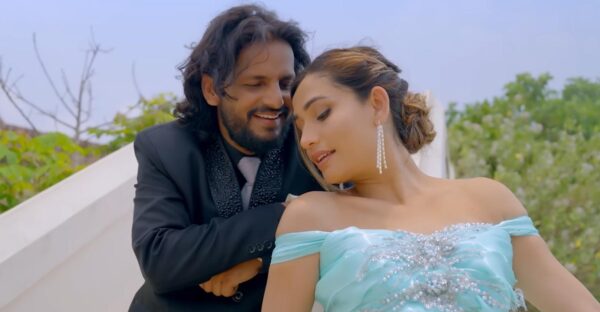 Ashok Aryan & Srishti Khadka Photo from the Nepali Movie 'Kumbh'