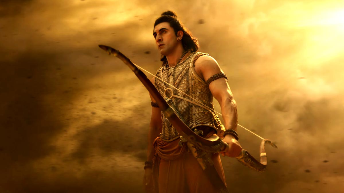 Ranbir Kapoor looks as Lord Rama