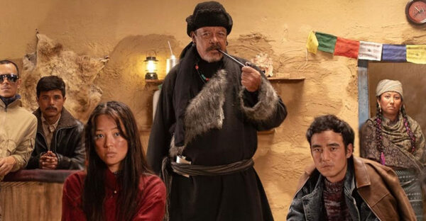 The late Sunil Thapa in a still from the Nepali survival film Himalayan Gold.