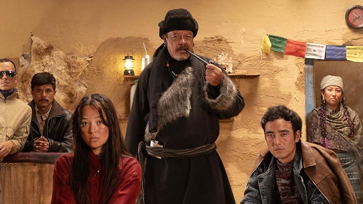 The late Sunil Thapa in a still from the Nepali survival film Himalayan Gold.